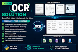 document ocr such as pdfs and etc