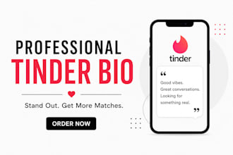 do professional tinder bio
