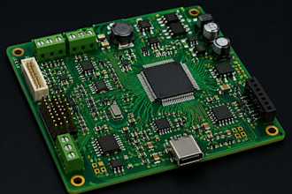 create custom pcb designs with schematic, routing and gerber files