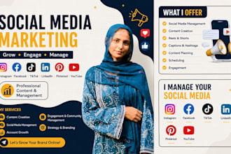 be your professional social media marketing manager