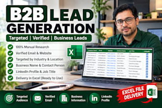 do b2b lead generation and targeted prospect research