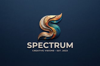 design a creative texture logo for your brand