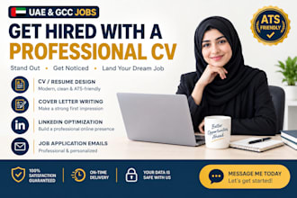 write ats resumes for uae and gcc jobs