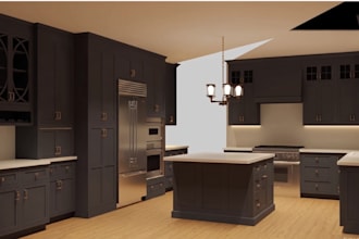 create kitchen cabinet shop drawings and detailed elevations, articad or mozaik