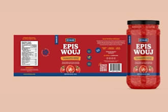 design professional product labels and custom label design