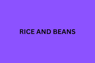 cook rice and beans