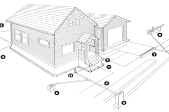 draw drainage plan, grading plan, stormwater plan, site grading plan, site plan