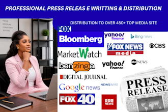 do press release writing and press release distribution in 24 hours US, UK