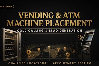 vending machine cold call, cold calling vending machine, vending location finder