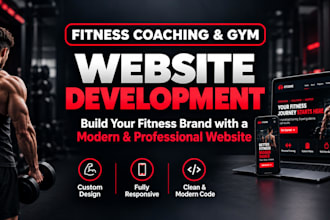 develop ai powered fitness coach gym website development with ai chatbot