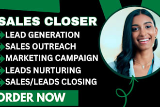 sales closer b2b sales lead salesperson sales agent sdr