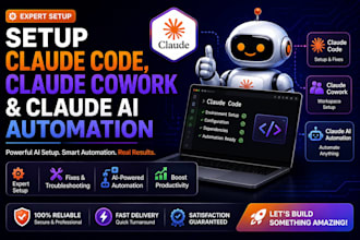 setup claude code, claude cowork and claude ai automation