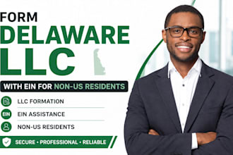 form delaware llc with ein application for US resident