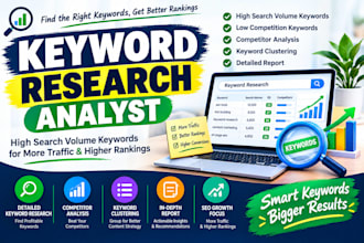 do profitable SEO keyword research and competitor analysis