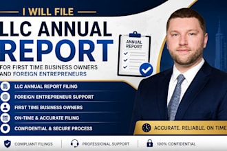 file llc annual report for first time business owners and foreign entrepreneurs