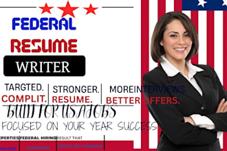 write federal resume, government resume, biotech