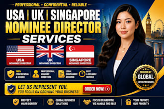 nominee director service for usa,uk,singapore and ireland