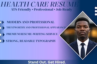 write an ats friendly healthcare resume