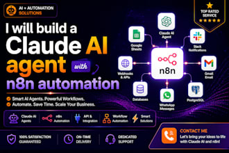 build a claude ai agent with n8n automation
