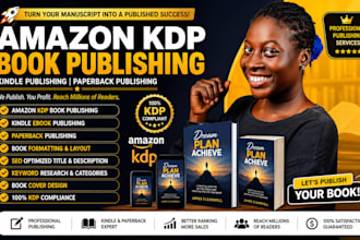 do amazon kdp book publishing for kindle and paperback