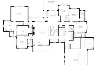 design apartment or house layout for your space, space planning, roof plan