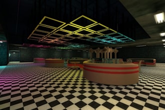 create custom vrchat world 3d environment metaverse vrc world for vrchat