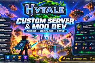 minecraft server mod minecraft modpack cobblemon hytale mod hytale server fivem