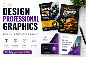 design resume flyer, graphics flyer, event poster, event banner