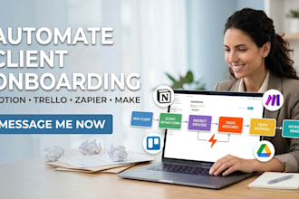automate your client onboarding with notion trello and zapier