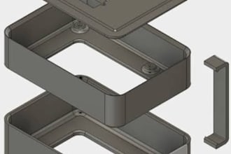 design plastic enclosure snap fit injection molding stl 3d cad modelling cnc