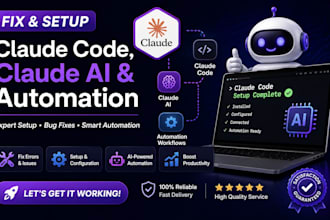 fix and setup claude code, claude ai and automation