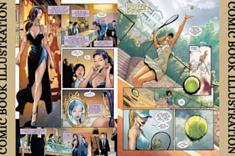 be your comic artist comic book illustration nsfw comic graphic novel comic page
