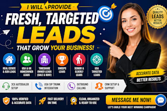 give fresh quality sweeps leads, usa leads, autodailer system, gambler leads