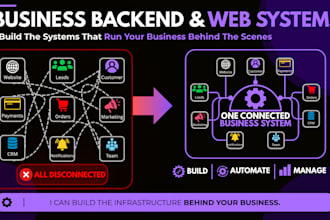 build and manage your business backend and web app
