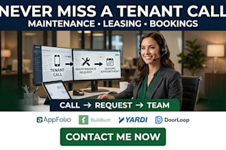 build ai voice agent for property management maintenance and leasing