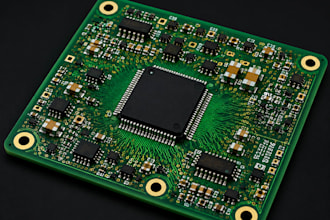 create pcb design, schematic, and circuit board layouts