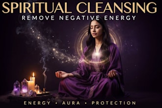 do spiritual cleansing and remove negative energy
