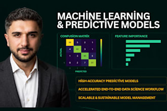 build machine learning models, clustering, and predictive