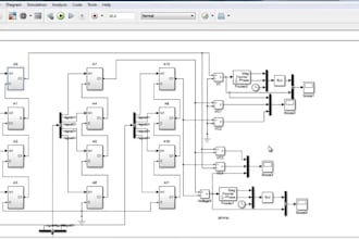 simulink simulation, matlab programming and gui related project, control system