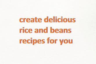 create delicious rice and beans recipes for you