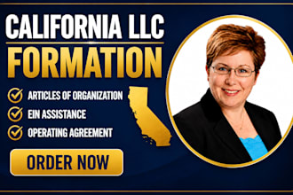 form your california llc with ein and operating agreement