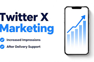 twitter promotion for organic growth, x marketing, x twltter marketing x growth