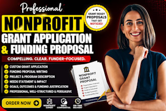 prepare your nonprofit grant application and funding proposal