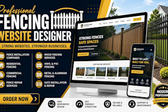 high converting lawn care, landscaping, patio, fencing, pest control website