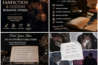 write your perfect fanfiction and custom original erotica