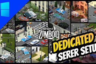 setup and configure your modded project zomboid dedicated server