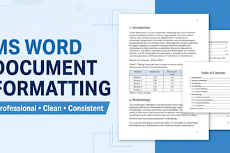 format your word document