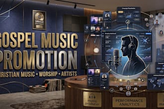 promote your gospel music with a targeted christian music campaign