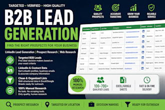 do b2b lead generation linkedin lead generation and prospect
