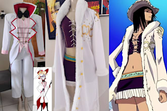 custom cosplay creation cosplay clothing character outfits anime costumes sewing